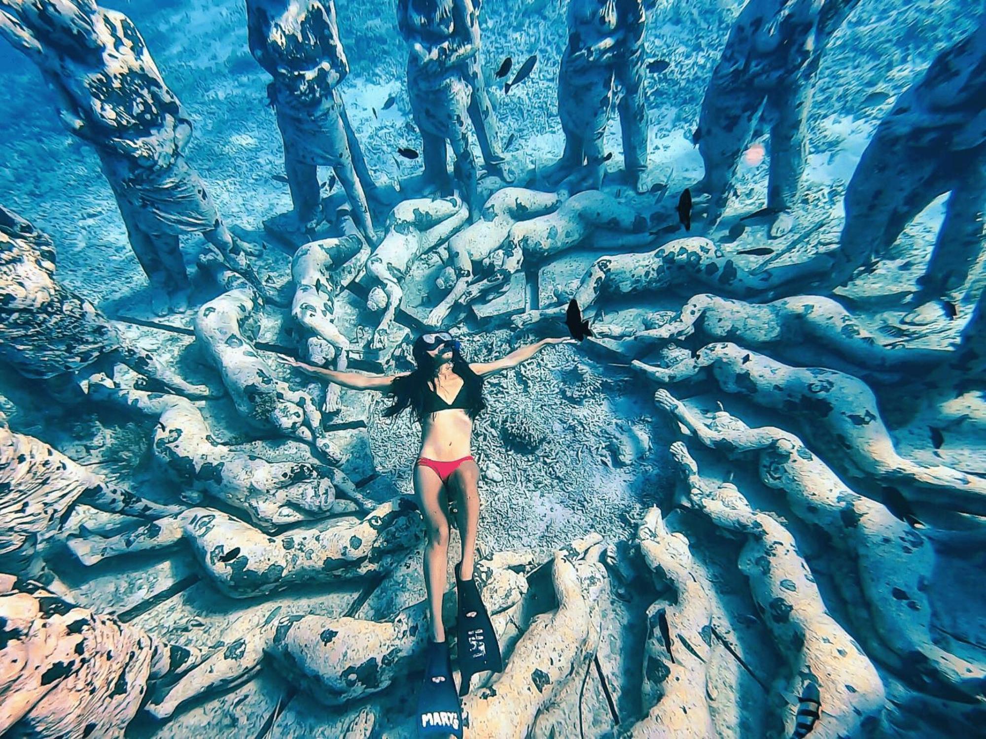 A Pousada Mad Monkey Gili Trawangan Exterior foto The Blue Hole