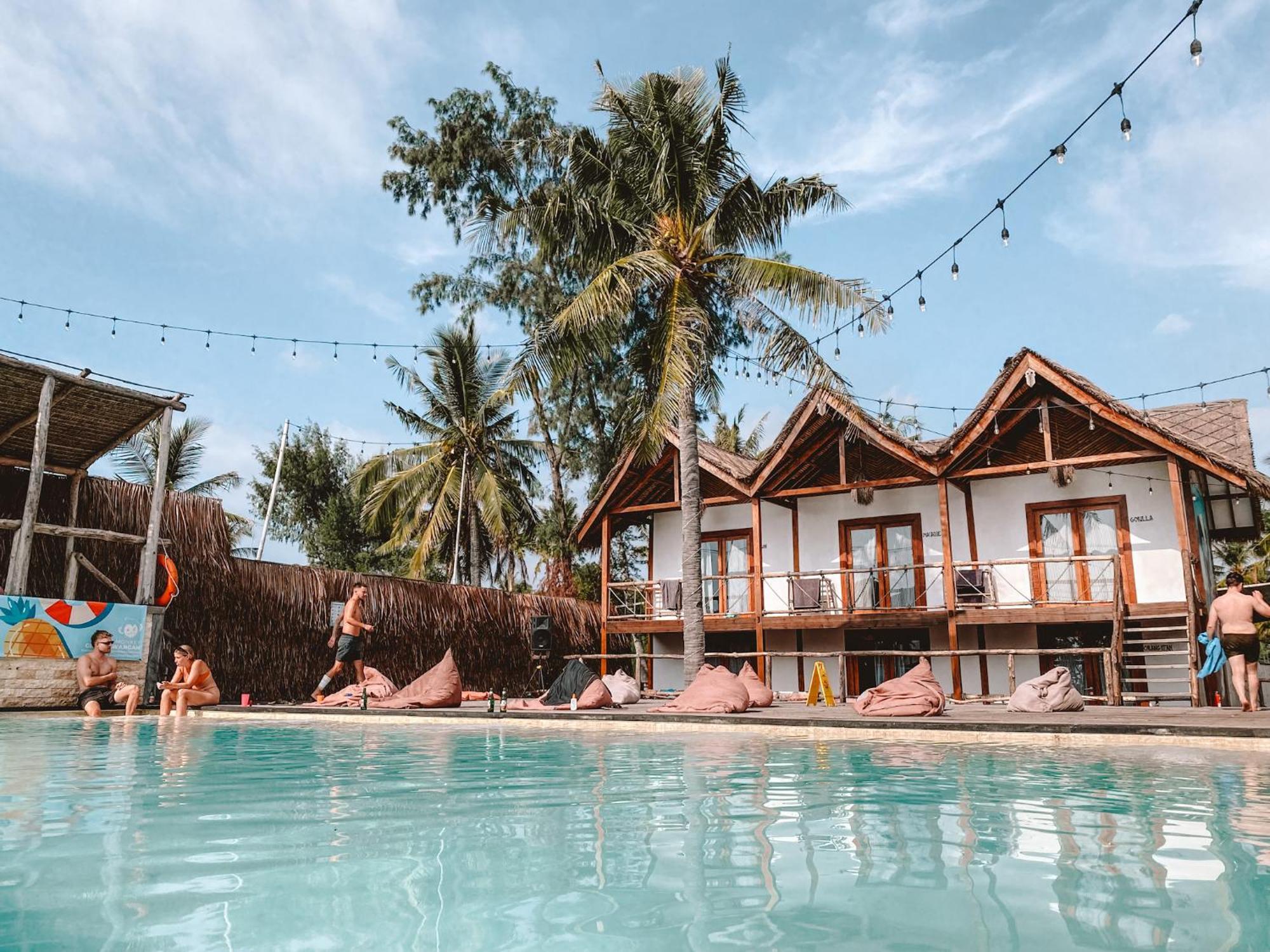 A Pousada Mad Monkey Gili Trawangan Exterior foto